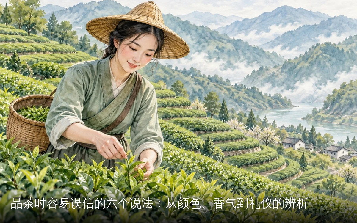 品茶时容易误信的六个说法:从颜色、香气到礼仪的辨析